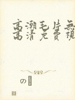 高潮毛片无遮挡高清免费视频毛多