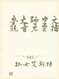 鲁大师中文在线观看免费播放电视封面