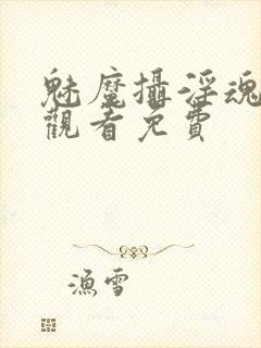 魅魔摄淫魂在线观看免费