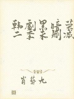 韩剧黑暗荣耀第二季未删减版