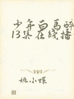 少年白马醉春风13集在线播放