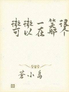 微微一笑很倾城可以在哪个平台看