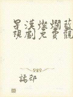 星汉灿烂蓝光电视剧免费观看封面