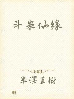 斗米仙缘封面