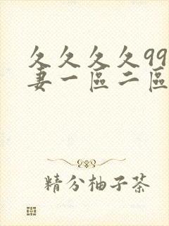 久久久久99人妻一区二区三区封面