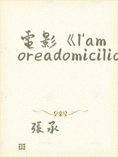 电影《l'amoreadomicilio》免费观看