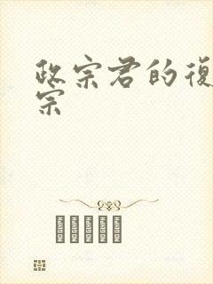 政宗君的复仇亚宗