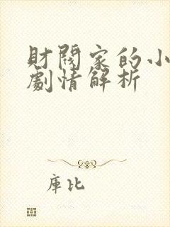 财阀家的小儿子剧情解析