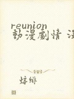 reunion动漫剧情 没看明白