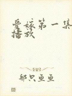 爱嫁第一集全部播放