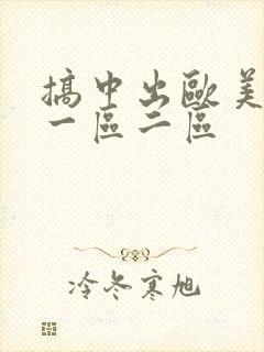 搞中出欧美乱码一区二区