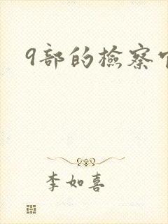 9部的检察官封面