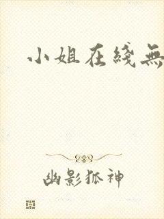 小姐在线无删减封面