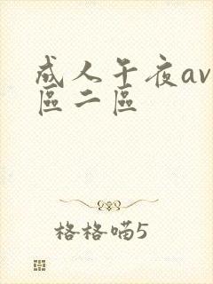 成人午夜av一区二区