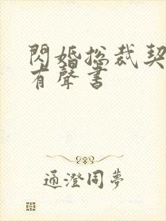 闪婚总裁契约妻有声书