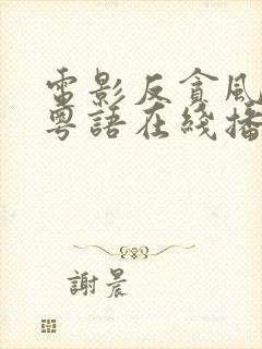 电影反贪风暴4粤语在线播放