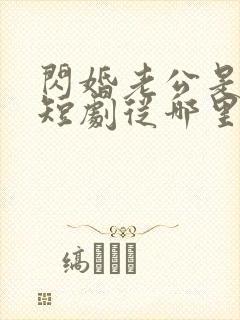 闪婚老公是总裁短剧从哪里看全片