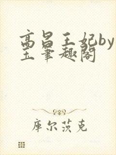 高昌王妃by黛玉笔趣阁