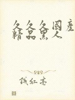 久久久国产亚洲精品黑人