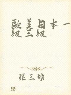 欧美日本一级二级三级封面