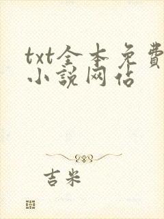 txt全本免费小说网站