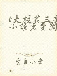 t大校花三部曲小说免费阅读全文