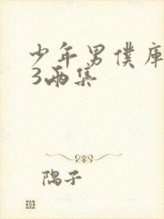 少年男仆库洛2 3两集封面