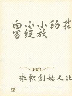 向小小的花蕾深处绽放