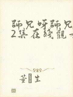 师兄呀师兄112集在线观看封面