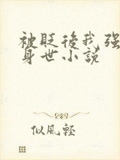 被贬后我强大的身世小说封面