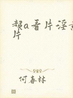 超a看片淫黄大片