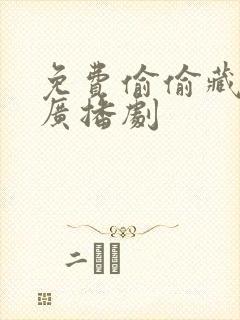 免费偷偷藏不住广播剧