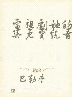 电视剧她的城全集免费观看封面