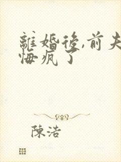 离婚后,前夫他悔疯了封面