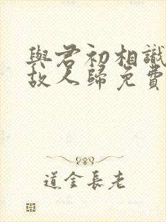 与君初相识恰似故人归免费在线观看