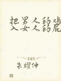 把男人的鸡鸡插入女人的屁股里