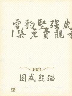 雪豹坚强岁月21集免费观看