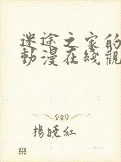 迷途之家的姐姐动漫在线观看