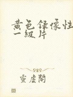 黄色录像性生活一级片