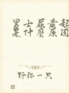 男士尿黄起泡沫是什么原因引起的