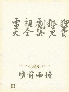 电视剧狐狸的春天全集免费观看