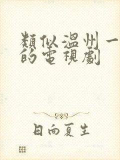 类似温州一家人的电视剧封面