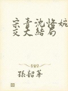 宋青沈恪婉秋外交大结局