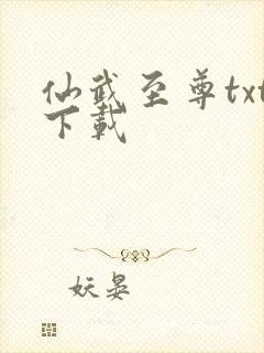 仙武至尊txt下载