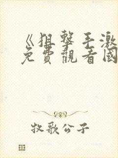 《狙击手激战》免费观看国语