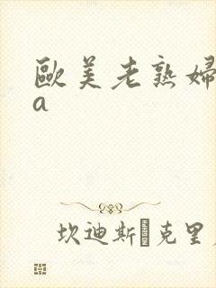 欧美老熟妇aaa