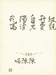 我独自升级动漫高清免费观看