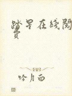 踏星在线阅读免费封面