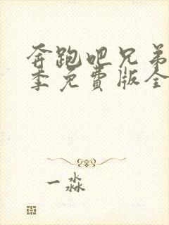 奔跑吧兄弟第4季免费版全集在线观看