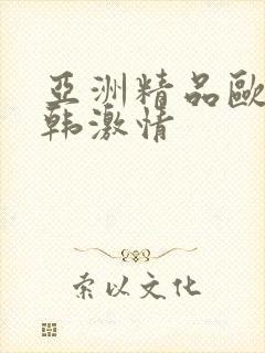 亚洲精品欧美日韩激情